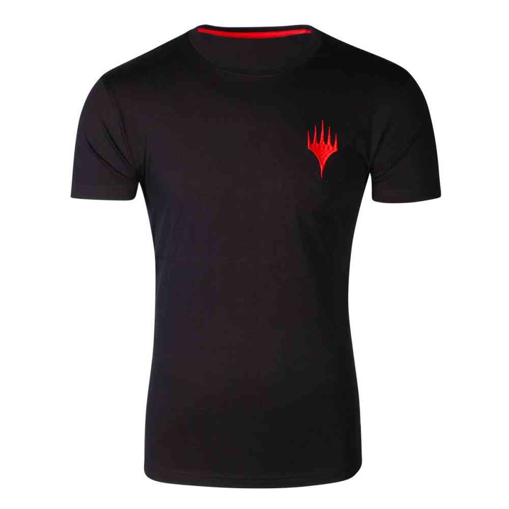 Magic The Gathering - Wizards - Logo Mens T-shirt - Black